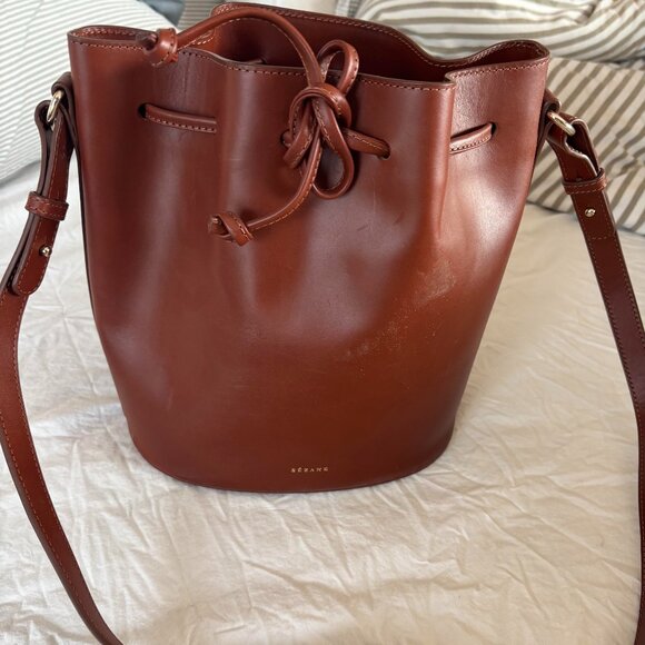 Sezane Handbags - NWT Sezane Farrow Crossbody Bucket Bag